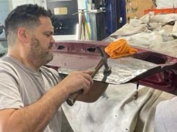 Photo Of Tech Performing Auto Body Repair